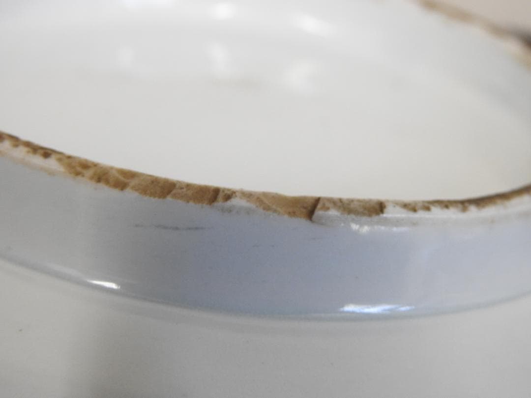 古伊万里　菊形平鉢　MA780