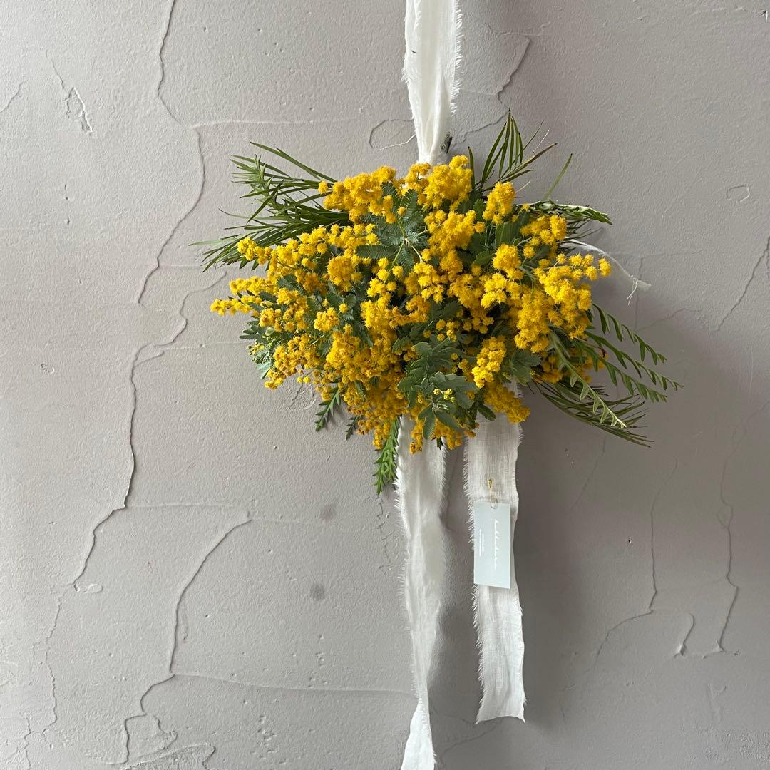 5.ミモザブーケスワッグ