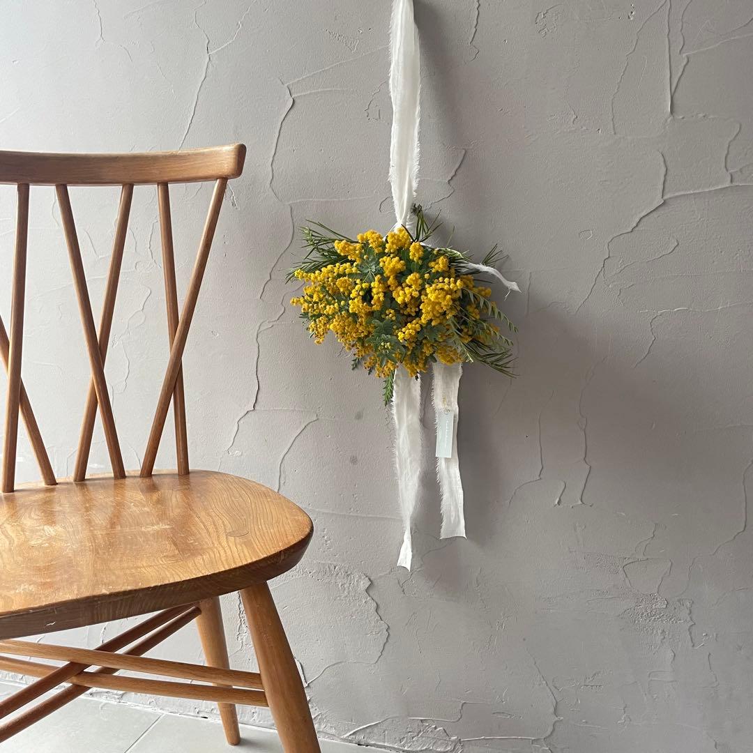 5.ミモザブーケスワッグ