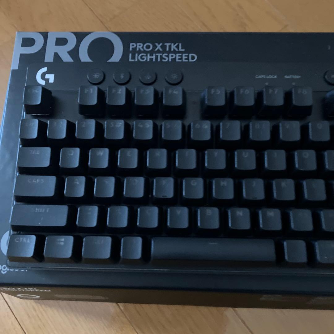 タクタイル Logicool PRO X TKL ワイヤレスゲーミングキーボード
