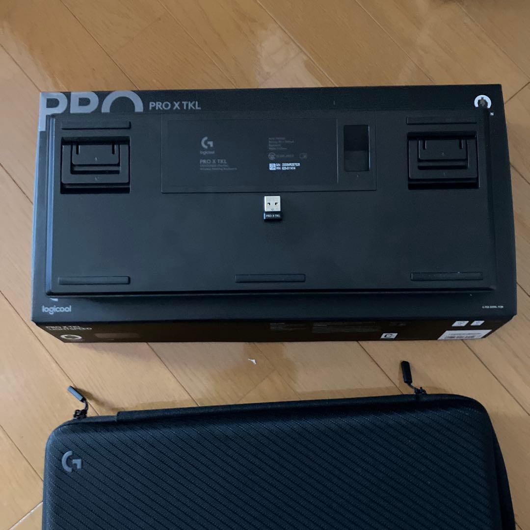 タクタイル Logicool PRO X TKL ワイヤレスゲーミングキーボード