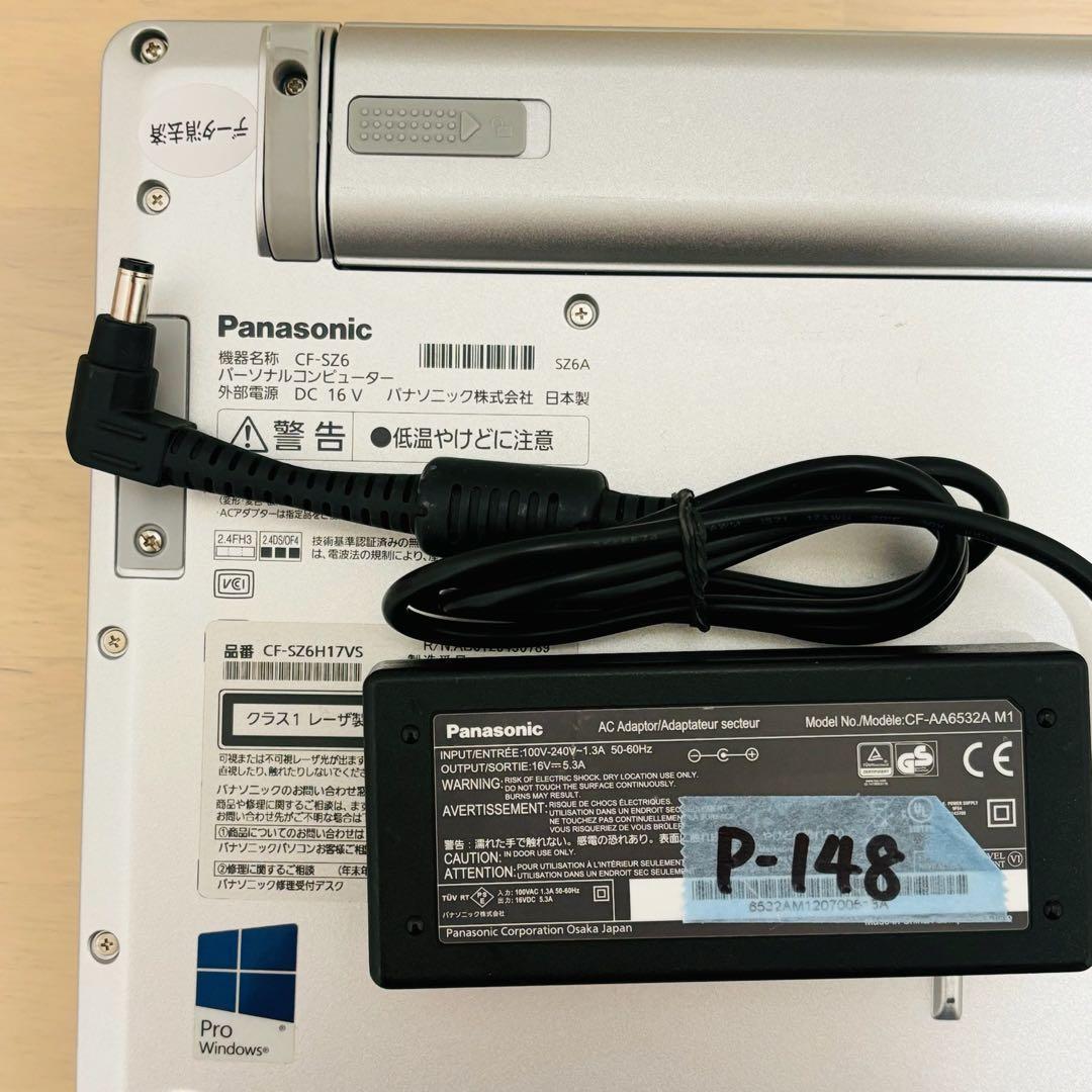 レッツノート ノートPC Windows11 DVD オフィス付き P-148