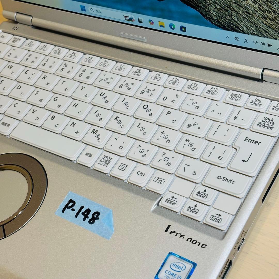 レッツノート ノートPC Windows11 DVD オフィス付き P-148