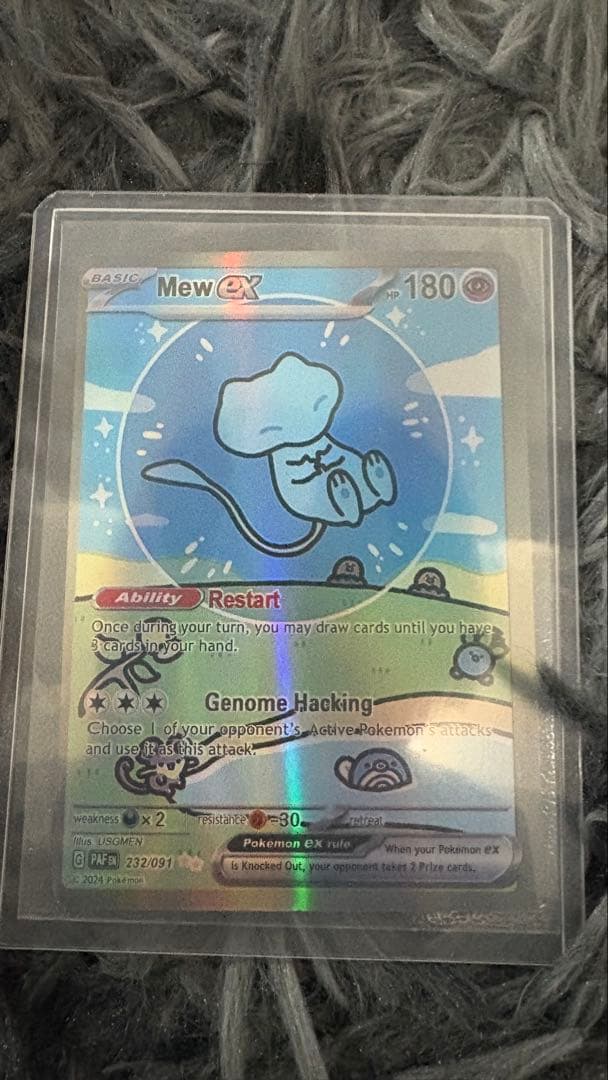 ミュウex Mew ex G PAF EN 232/091 SAR 海外 英語