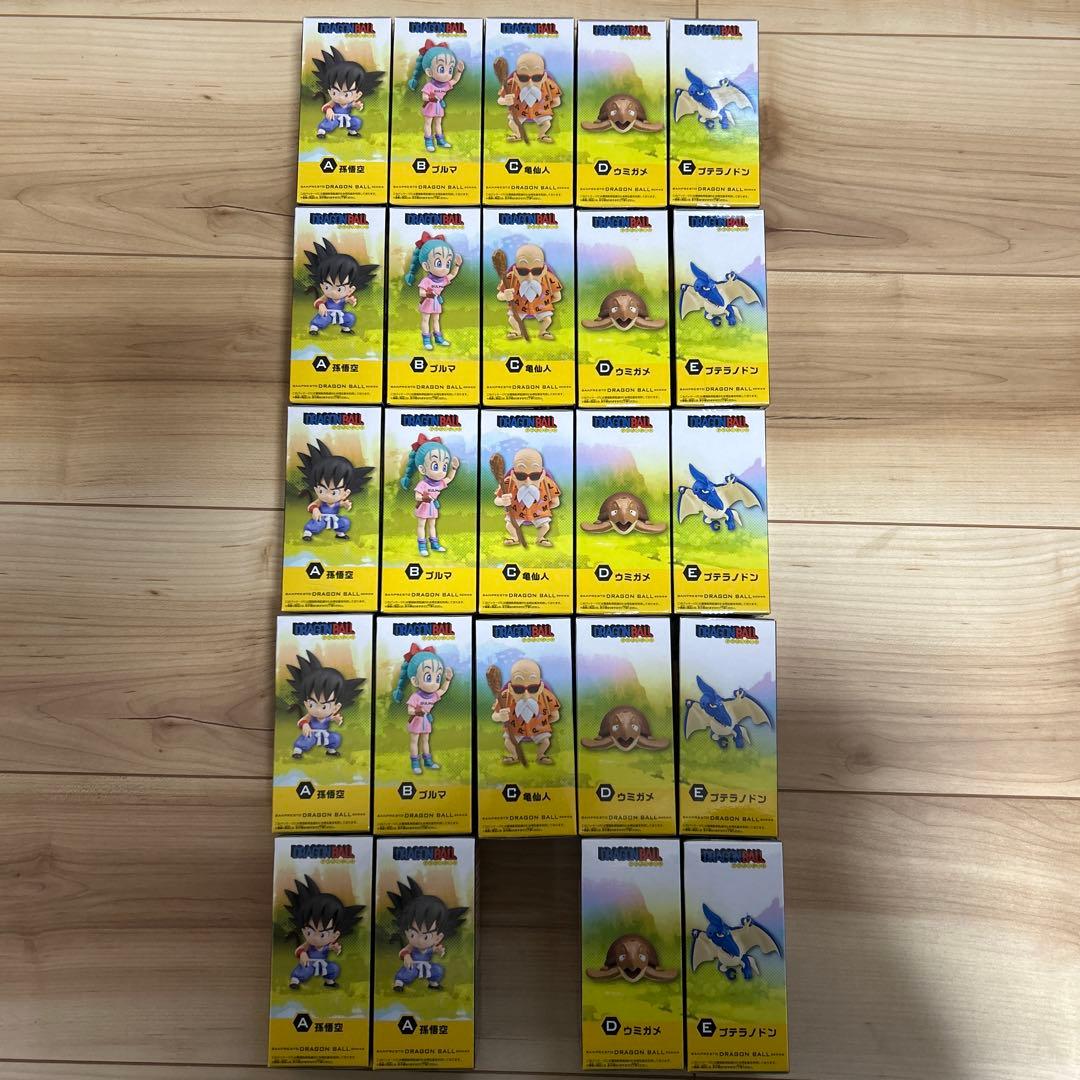 ドラゴンボール ワールドコレクタブルフィギュア-幼少期編1-コンプリート4セット