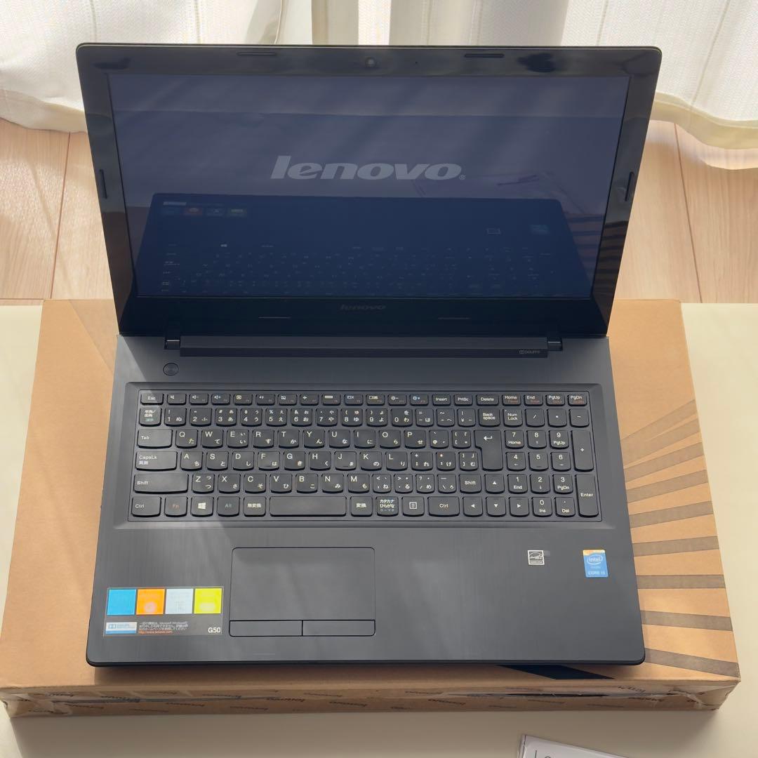 Lenovo G50-70 ノートPC Windows10 初期化済み 元箱あり
