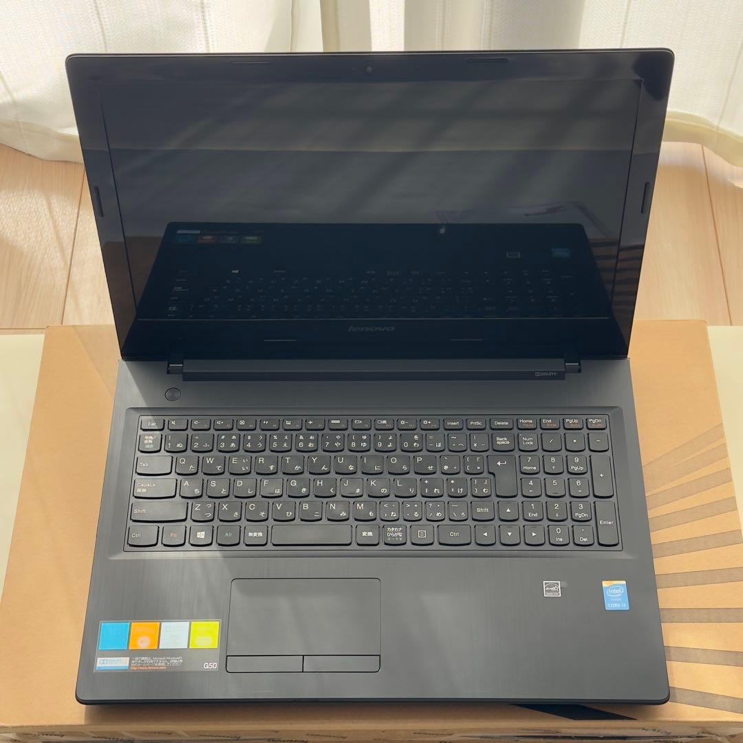 Lenovo G50-70 ノートPC Windows10 初期化済み 元箱あり