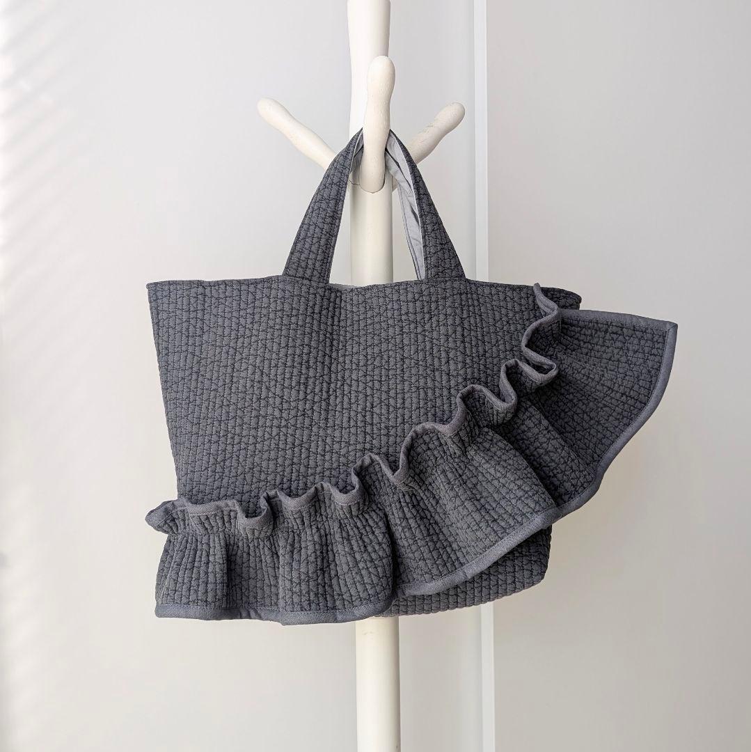 Little Lily ヌビバッグ フリル ヌビトートバッグ A4