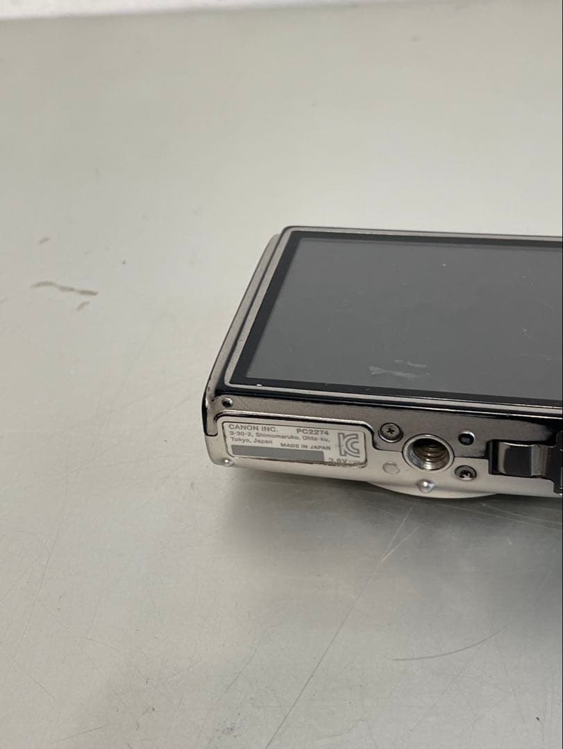 Canon IXY 650 シルバー デジタルカメラ 説明書・充電器付き　訳あり