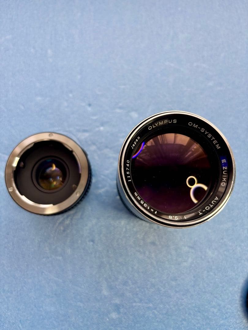 OLYMPUS OM-2 一眼レフカメラ 50mmレンズ・135mmレンズ付き