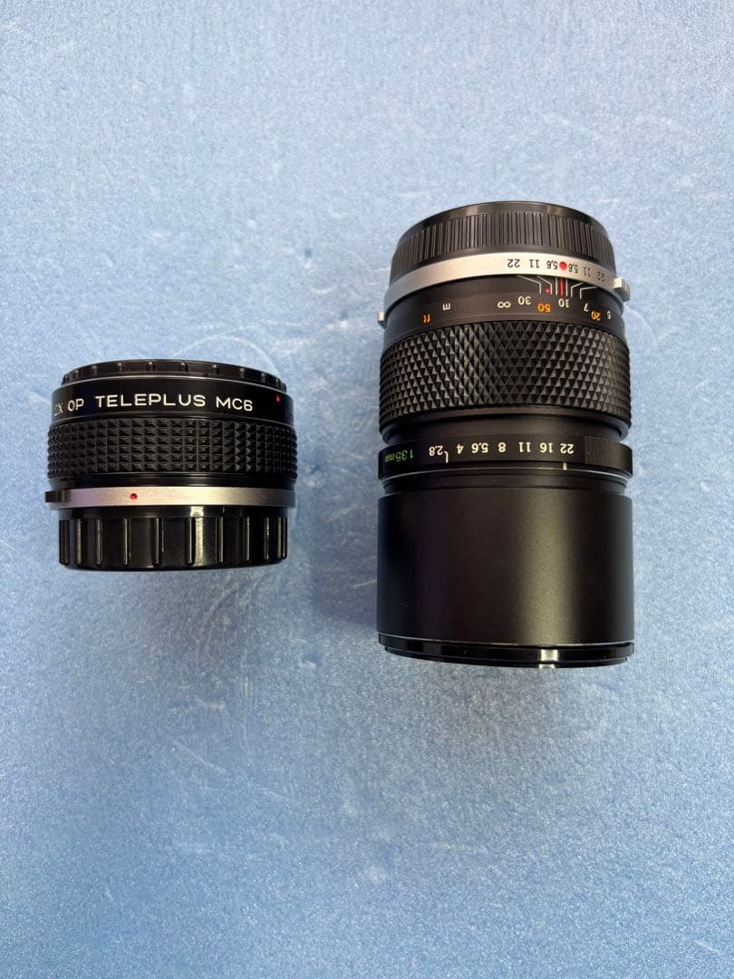 OLYMPUS OM-2 一眼レフカメラ 50mmレンズ・135mmレンズ付き