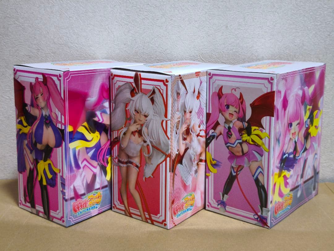 麻雀ファイトガール フィギュアコレクション 3種セット