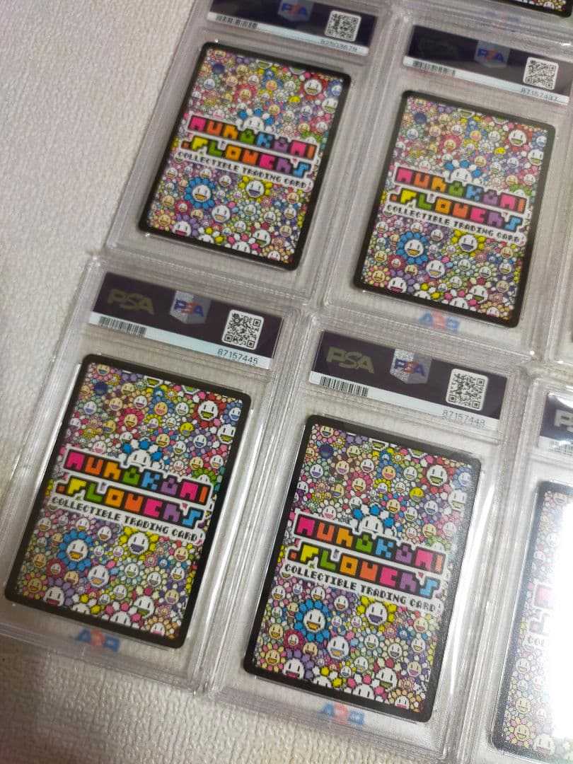 【PSA9】英語版 SR 全12種コンプリート 初代108フラワーズ 村上隆