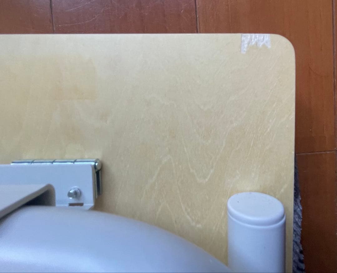 無印良品MUJIスチールパイプテーブル、チェア板座セット