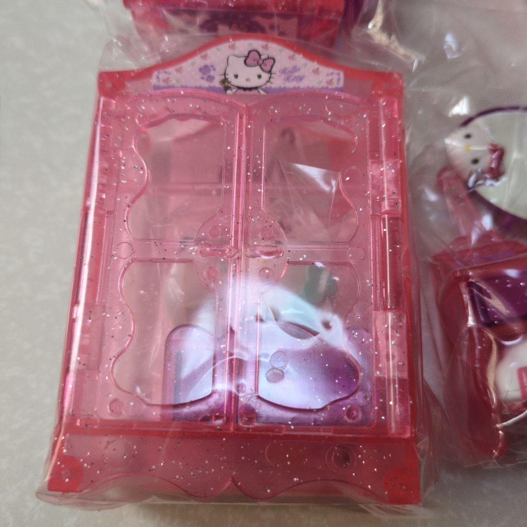 キティ　ラブリールーム　全4種　カバヤ　マスコットおまけあり　レア