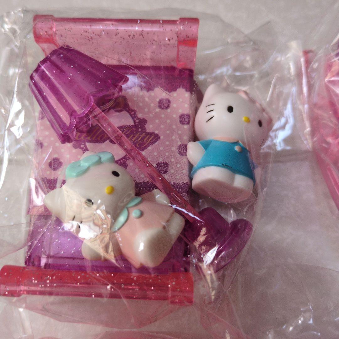 キティ　ラブリールーム　全4種　カバヤ　マスコットおまけあり　レア