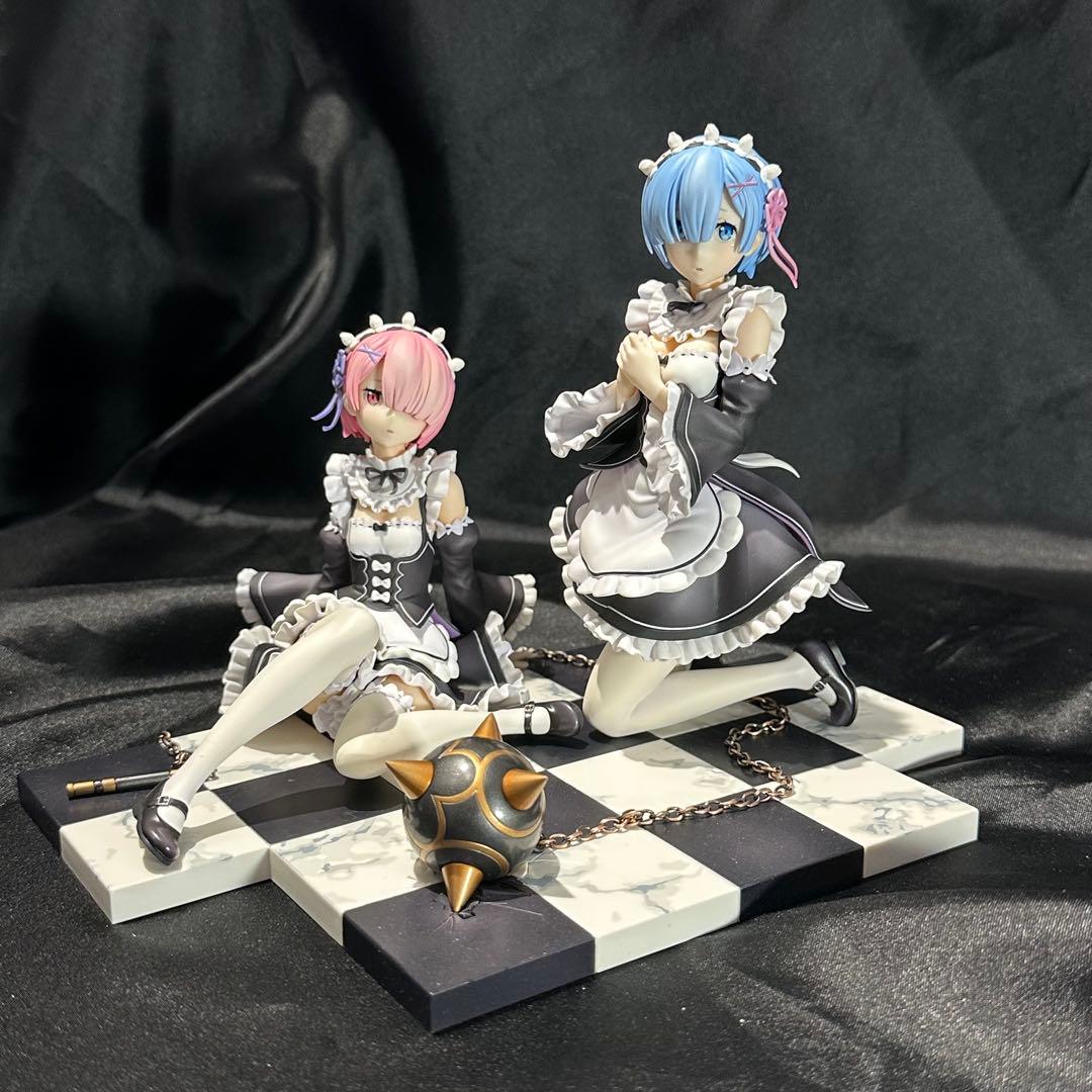 【現状品】ラム＆レム 特製台座コンプリートセットVer.