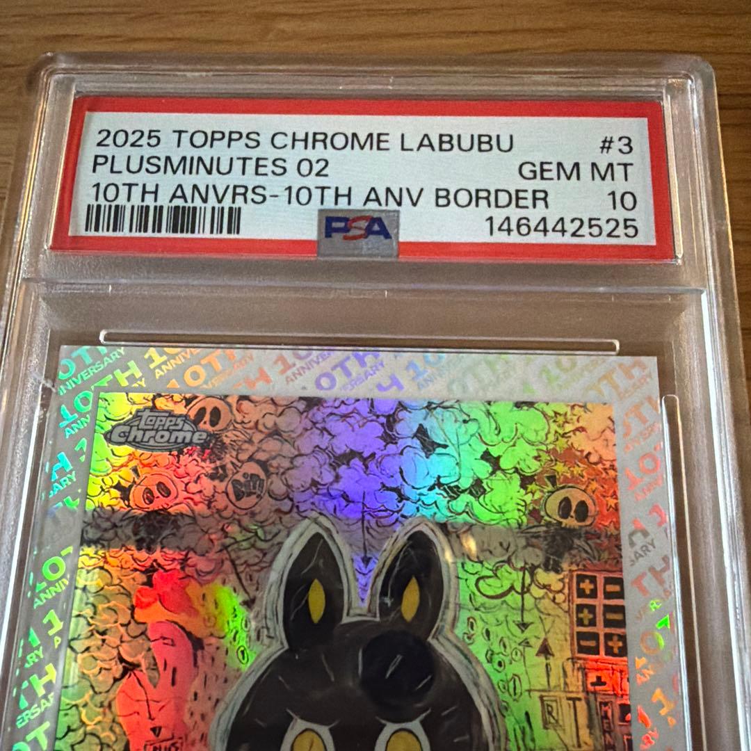 その他 PSA10 Topps Labubu #3 PLUSMINUTES 02
