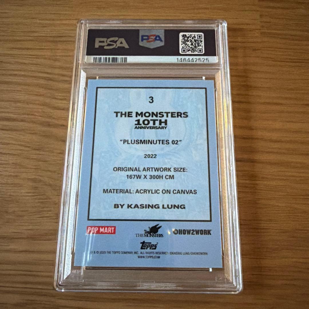 その他 PSA10 Topps Labubu #3 PLUSMINUTES 02