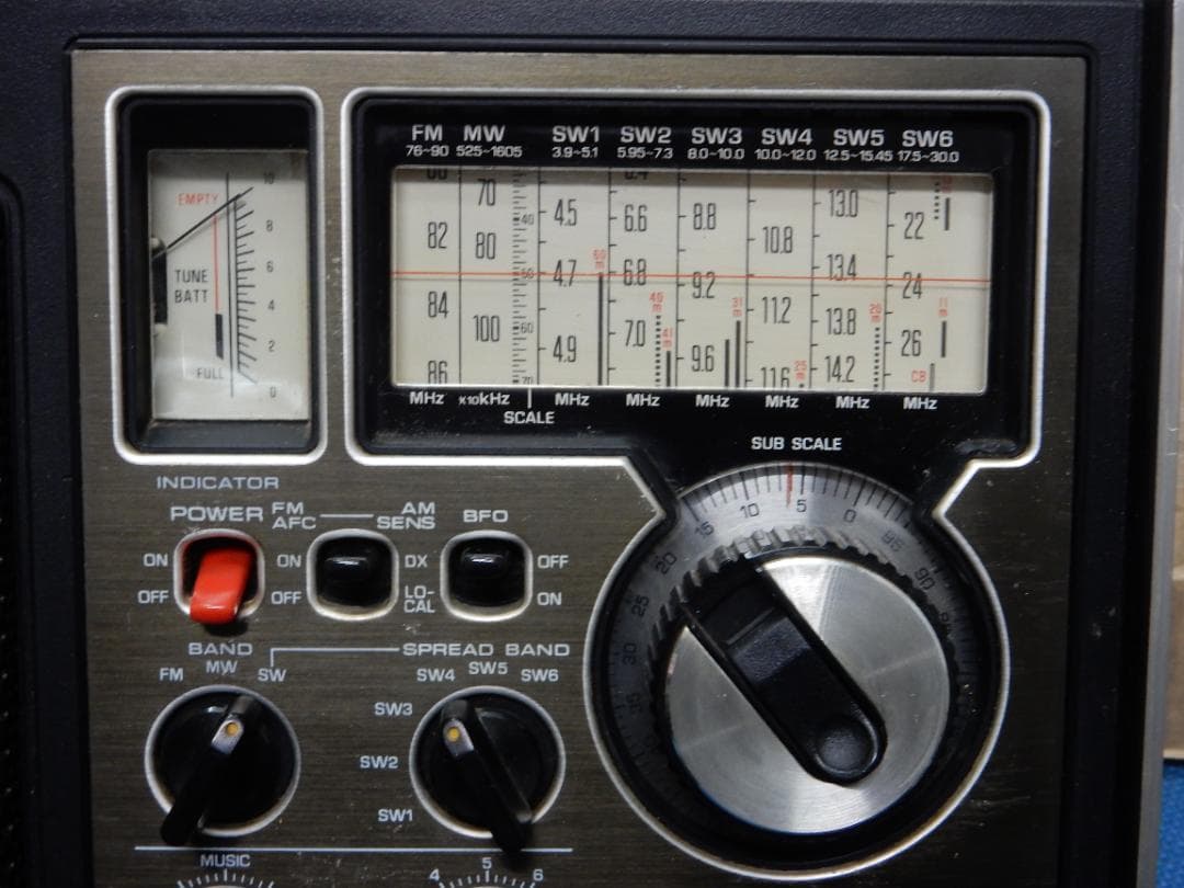 ラジオ・コンポ National Panasonic COUGAR 101 RF-1010