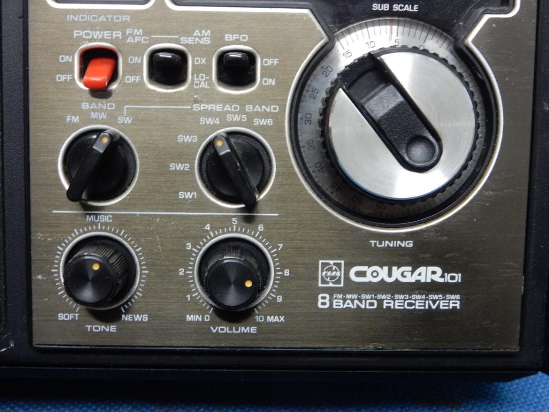 ラジオ・コンポ National Panasonic COUGAR 101 RF-1010