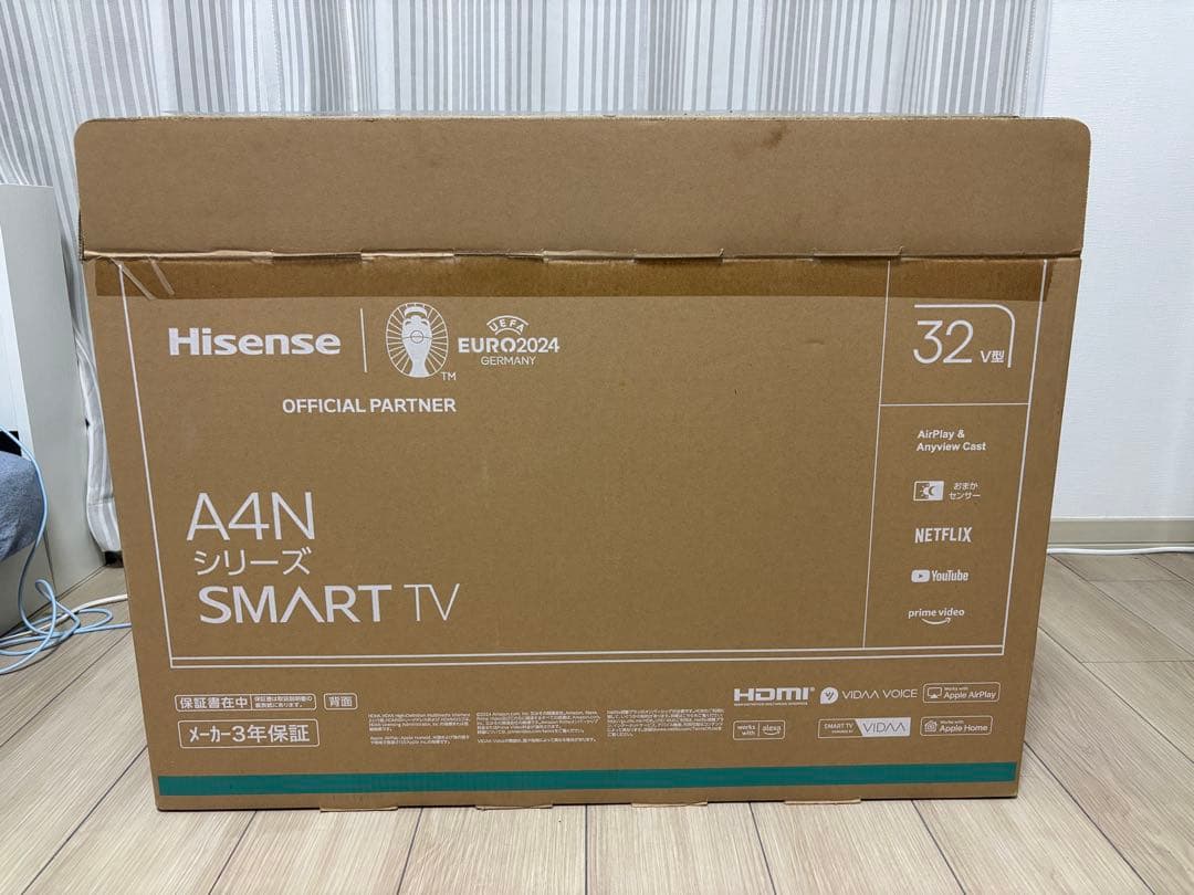 テレビ Hisense 32A4N