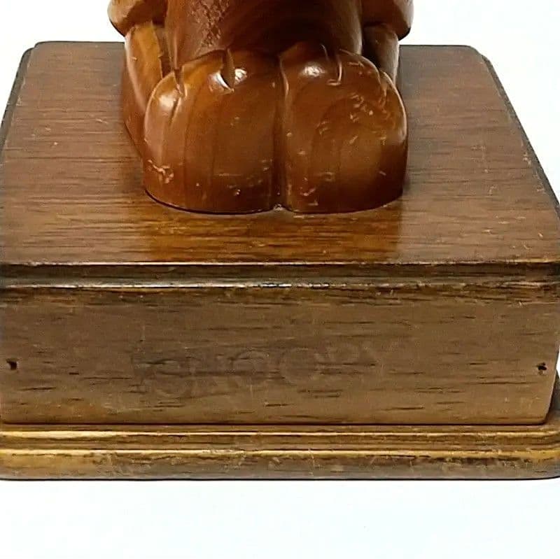 スヌーピー　ビンテージ　木製フィギュア　1980年代