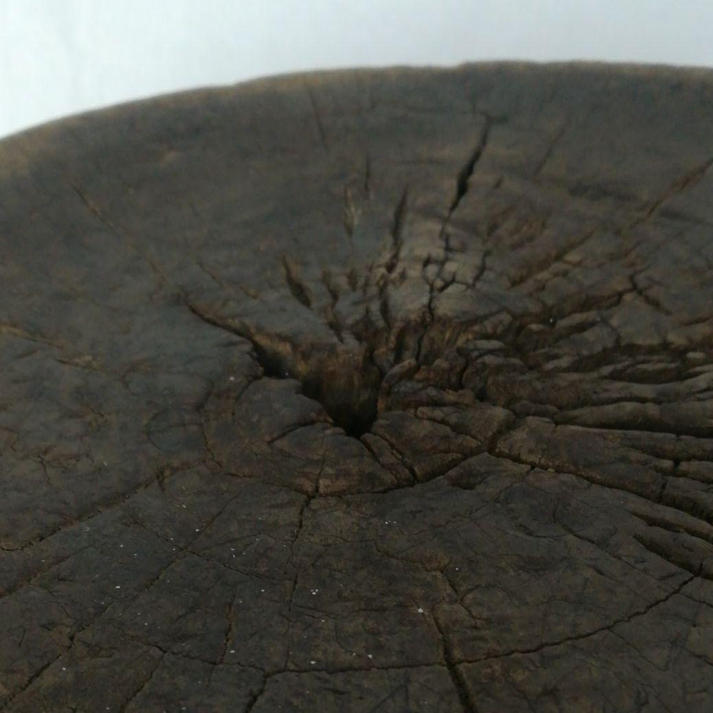 アフリカの椅子　時代物　民族　木彫　木製台