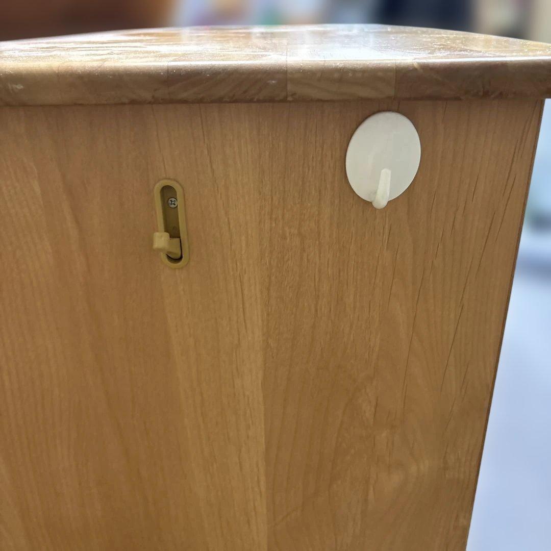 学習机　机　勉強机　天然木　コンセント付き　広島県