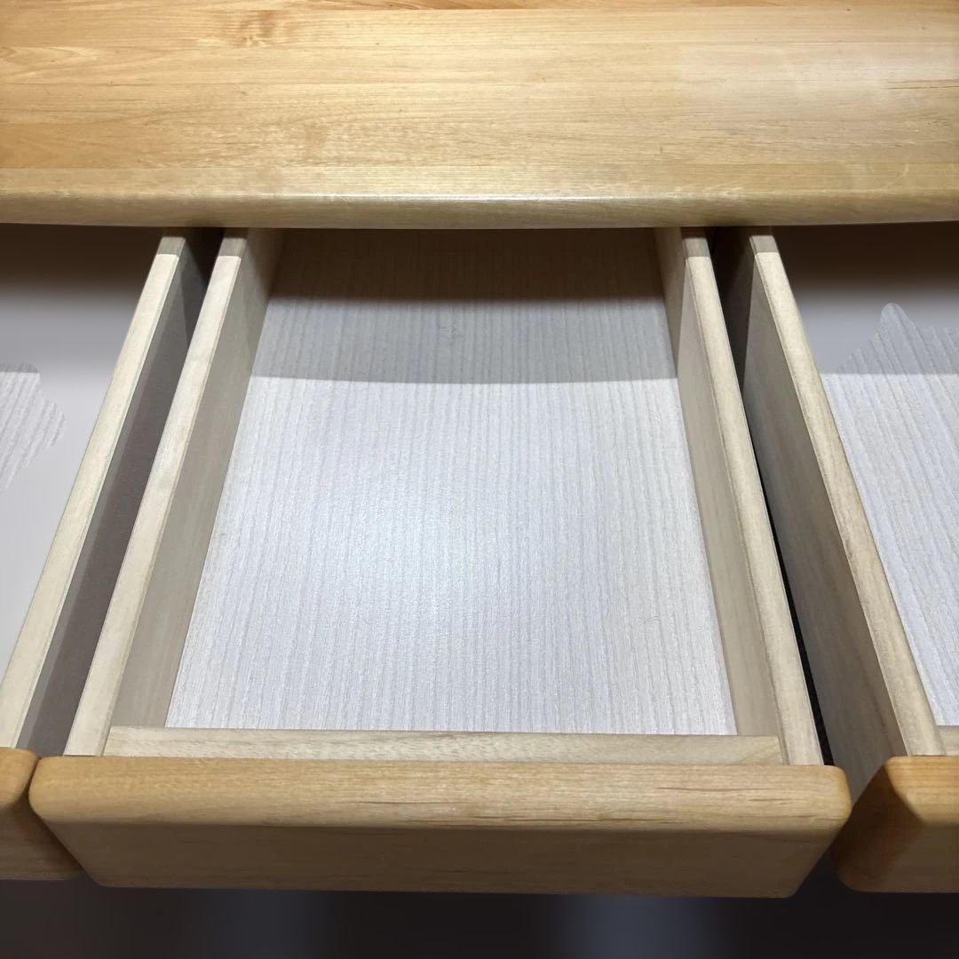 学習机　机　勉強机　天然木　コンセント付き　広島県