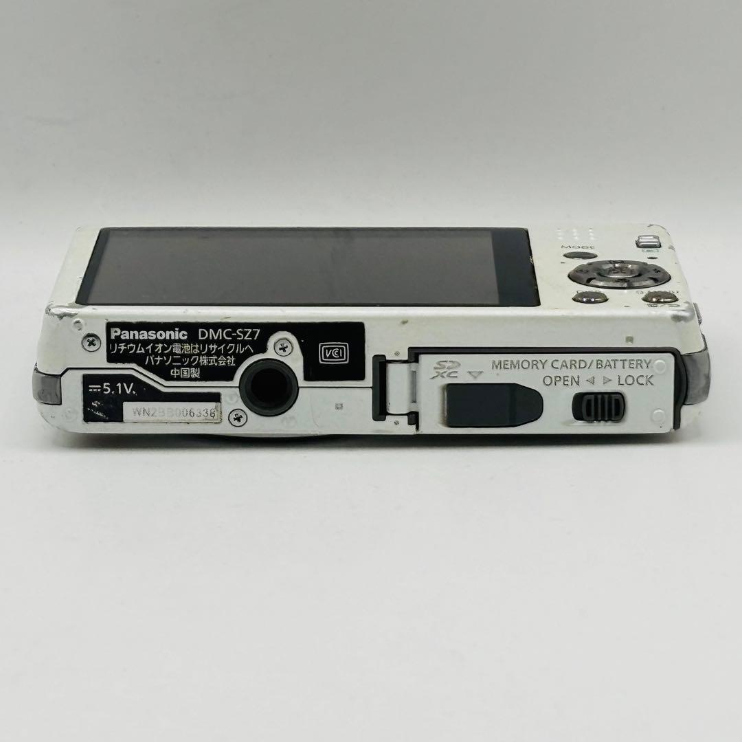 動作確認済み　Panasonic DMC-SZ7 デジタルカメラ