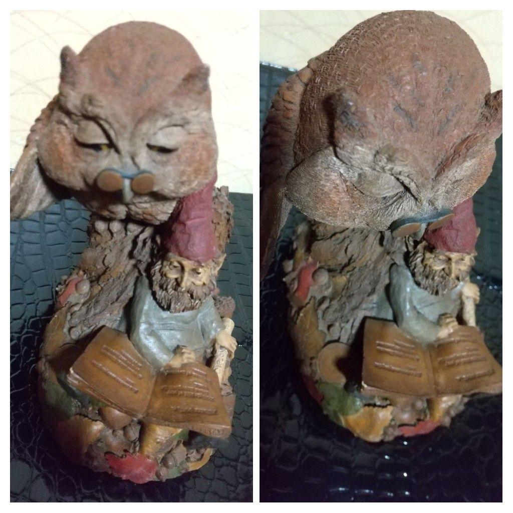 最終値下げ！激レア　希少　アンティーク　フクロウ　小人　風水　オブジェ