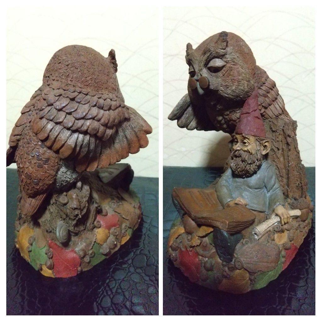 最終値下げ！激レア　希少　アンティーク　フクロウ　小人　風水　オブジェ