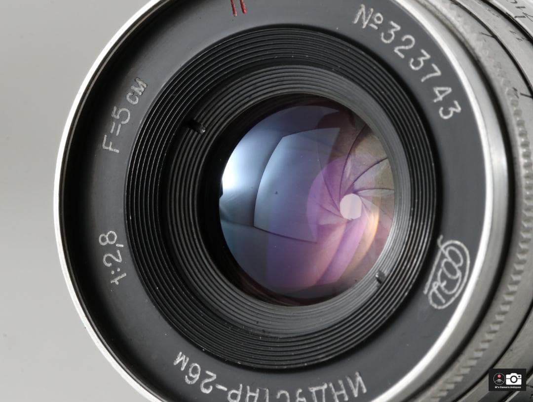 Industar 26M 5cm 50mm/F2.8 ライカＬ３９レンズ整備済