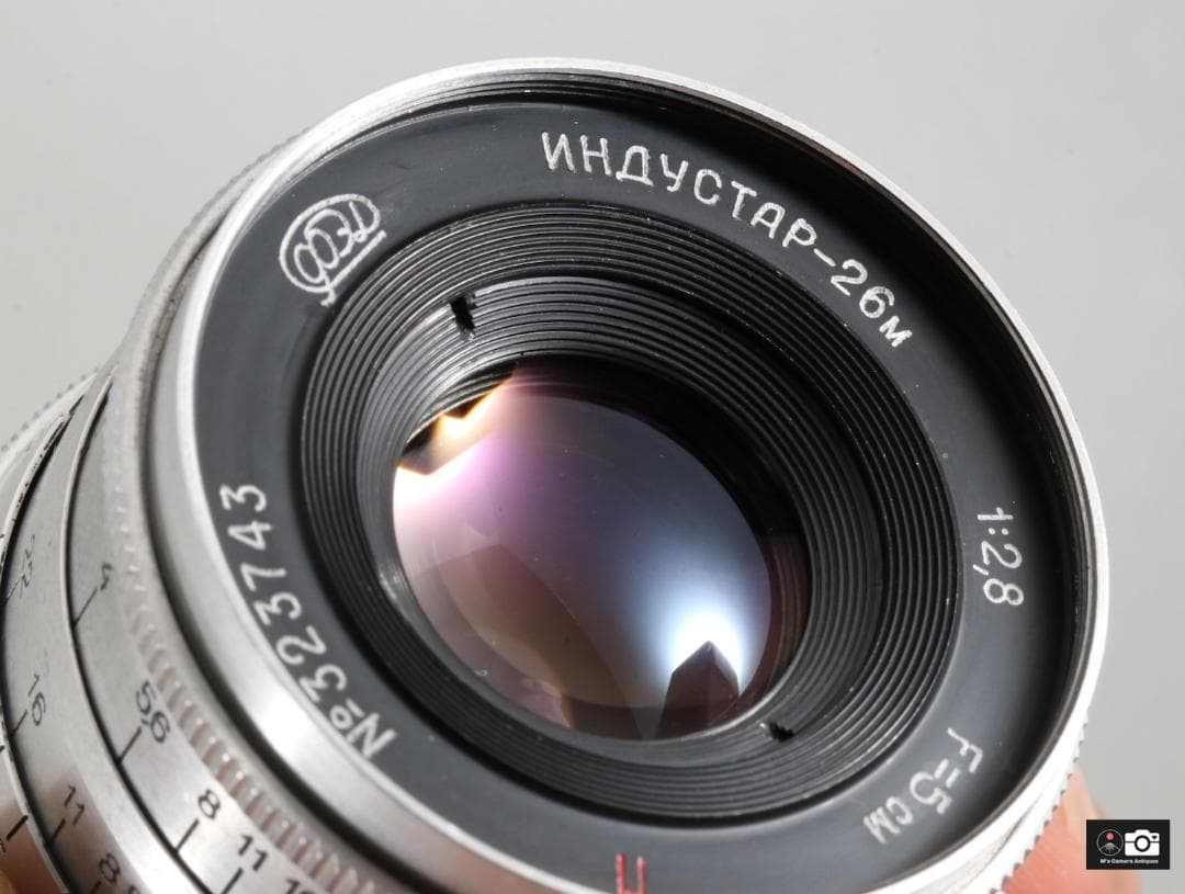 Industar 26M 5cm 50mm/F2.8 ライカＬ３９レンズ整備済