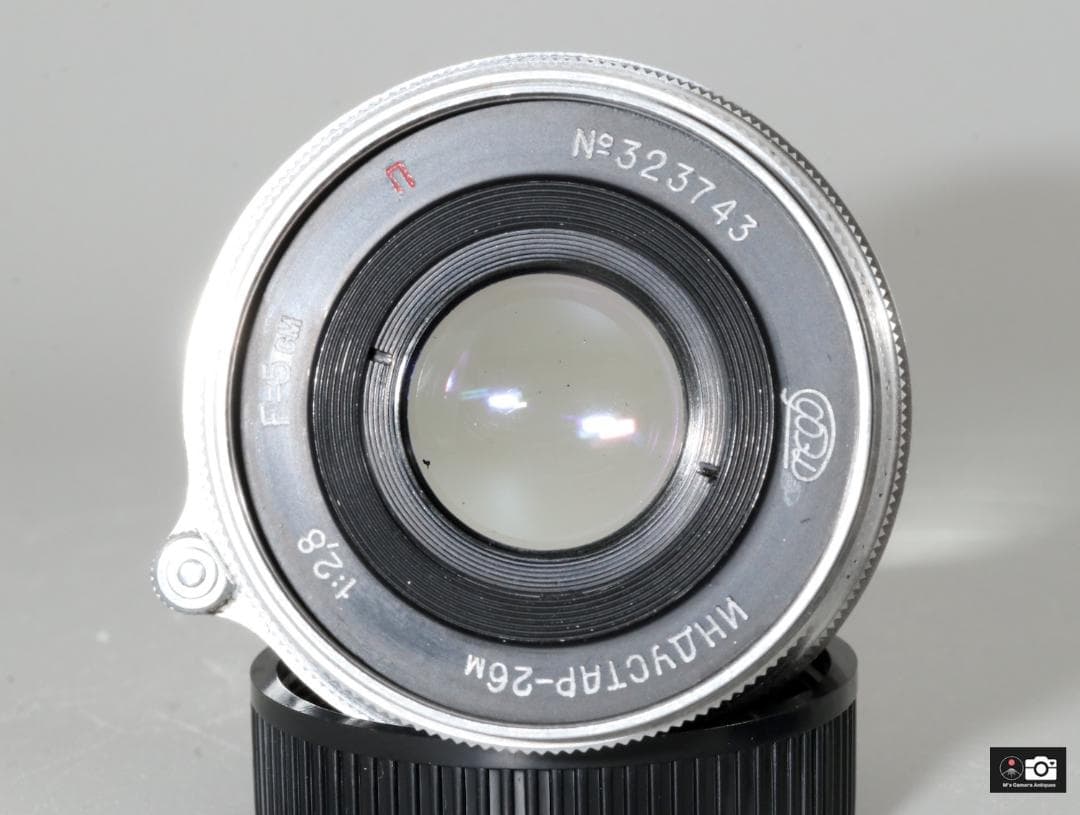 Industar 26M 5cm 50mm/F2.8 ライカＬ３９レンズ整備済