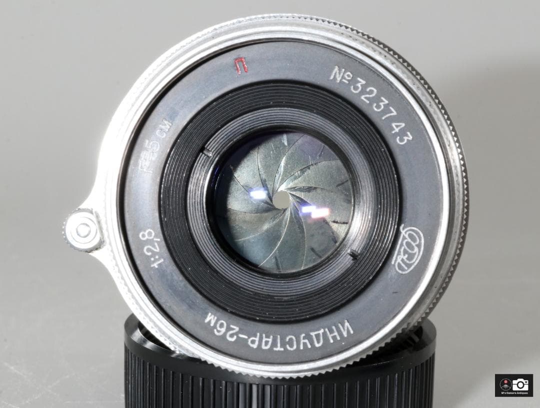 Industar 26M 5cm 50mm/F2.8 ライカＬ３９レンズ整備済