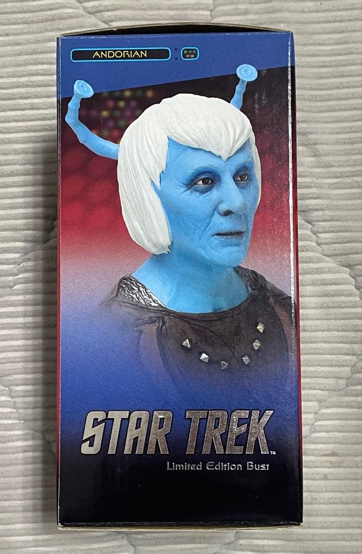スタートレックアンドリアン限定版バストフィギュア　美品