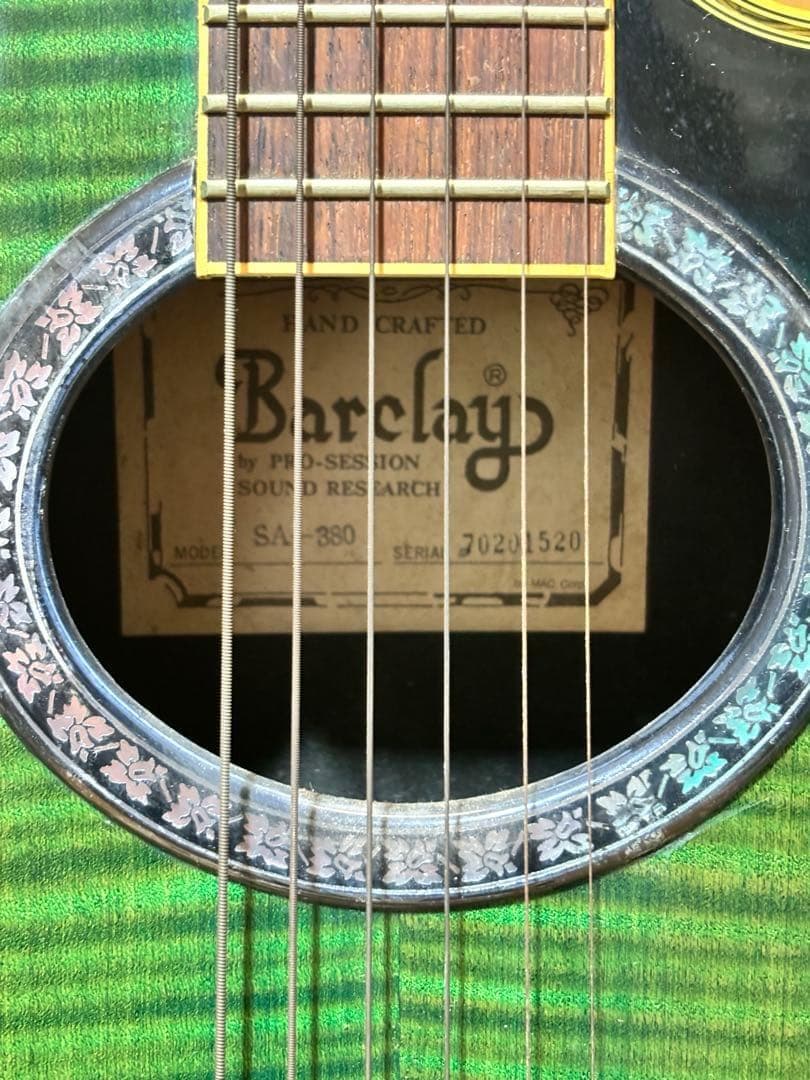 Barclay エレアコギター SA-380 バークレイ