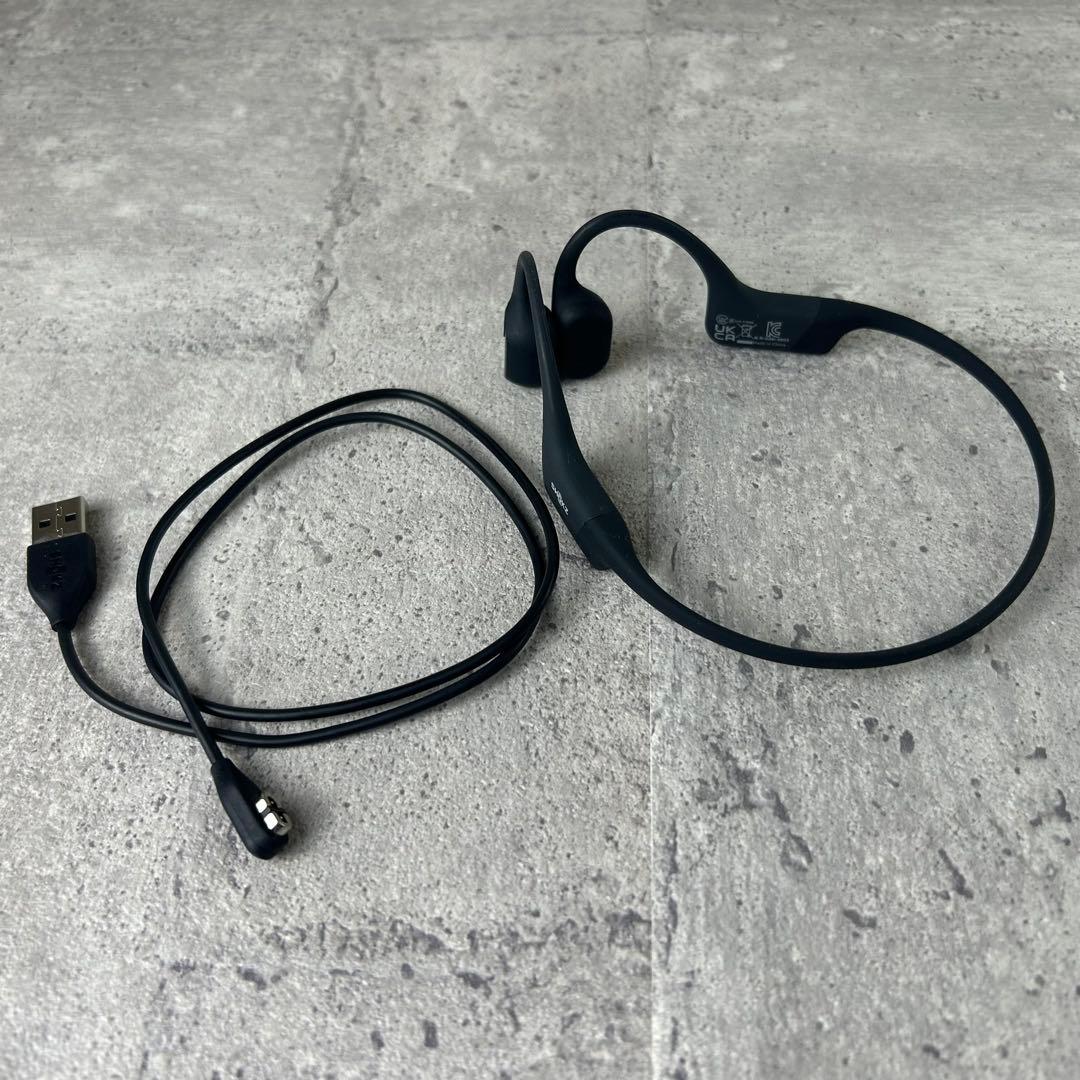 SHOKZ OPENRUN ブラック S803 骨伝導イヤホン