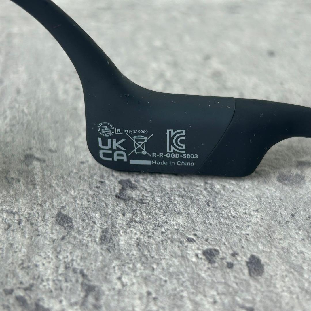 SHOKZ OPENRUN ブラック S803 骨伝導イヤホン