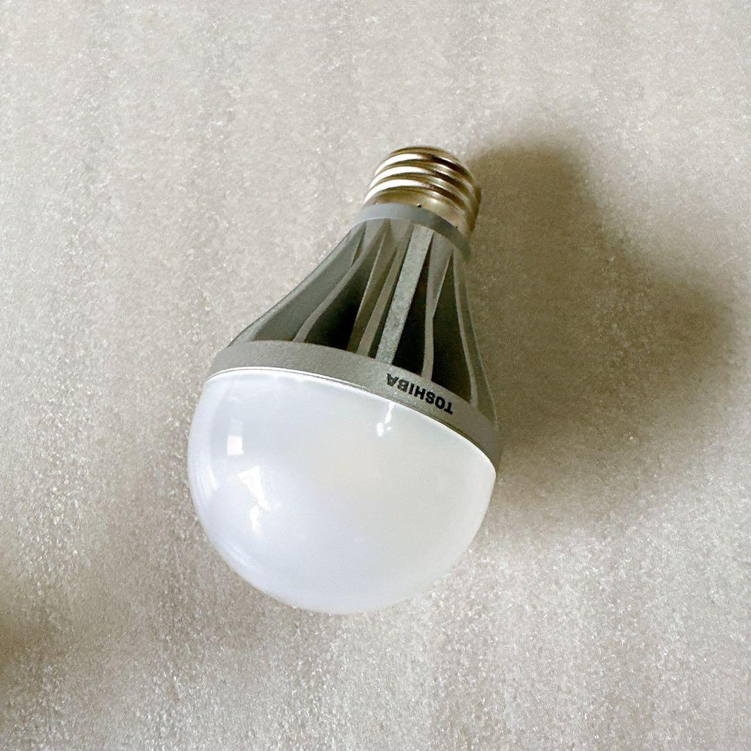 東芝 LED電球 20W形相当 電球色 E26 LDA5L 10個セット