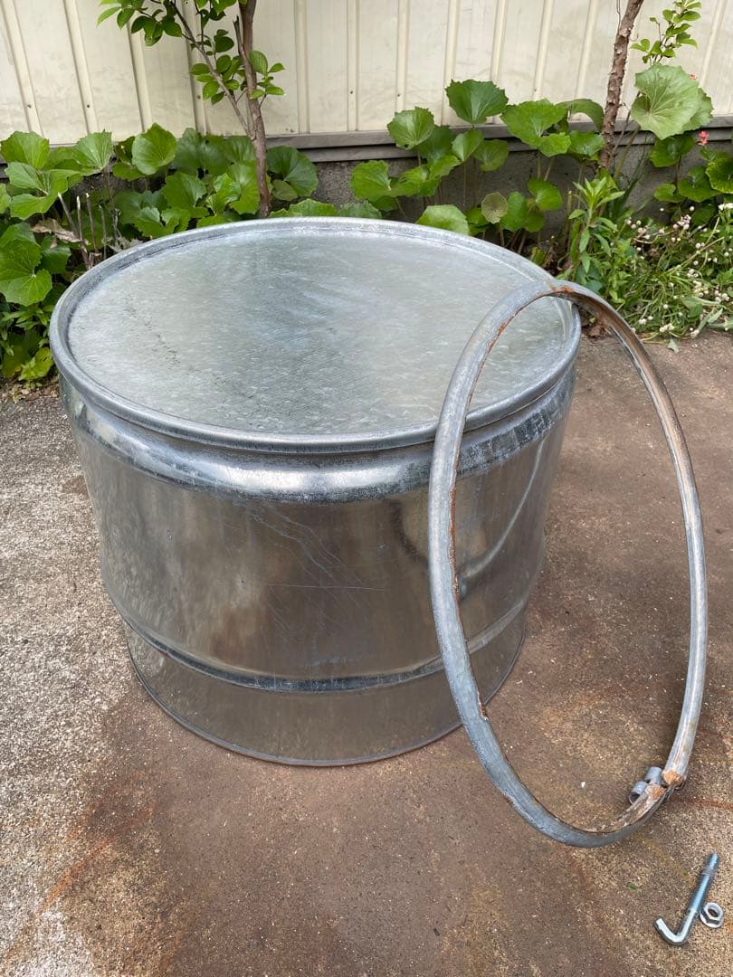 ☆MiYaKo☆ ドラム缶 半切り プランター 上半分