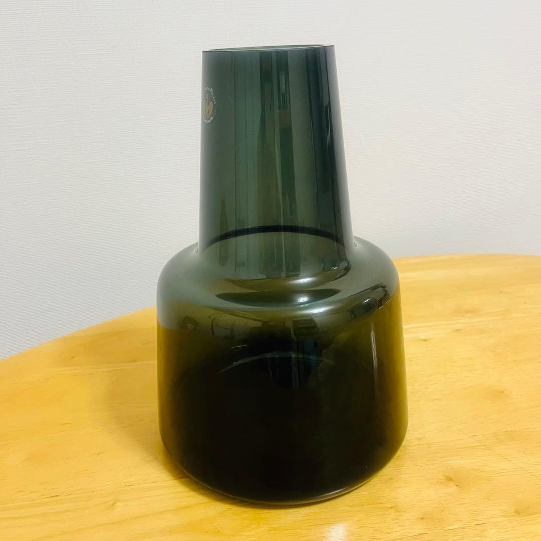 新品　花瓶　ホルムガード　フローラ　24 スモーク