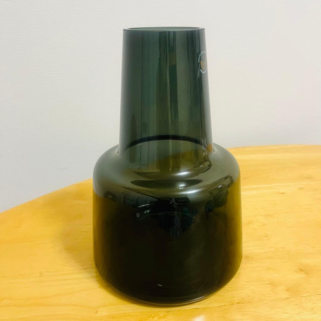 新品　花瓶　ホルムガード　フローラ　24 スモーク