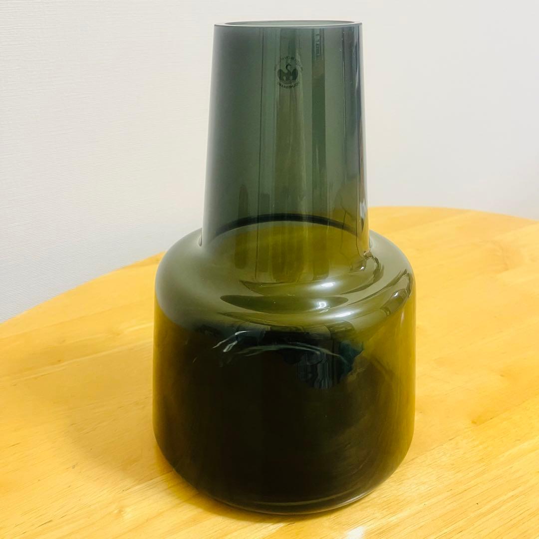 新品　花瓶　ホルムガード　フローラ　24 スモーク