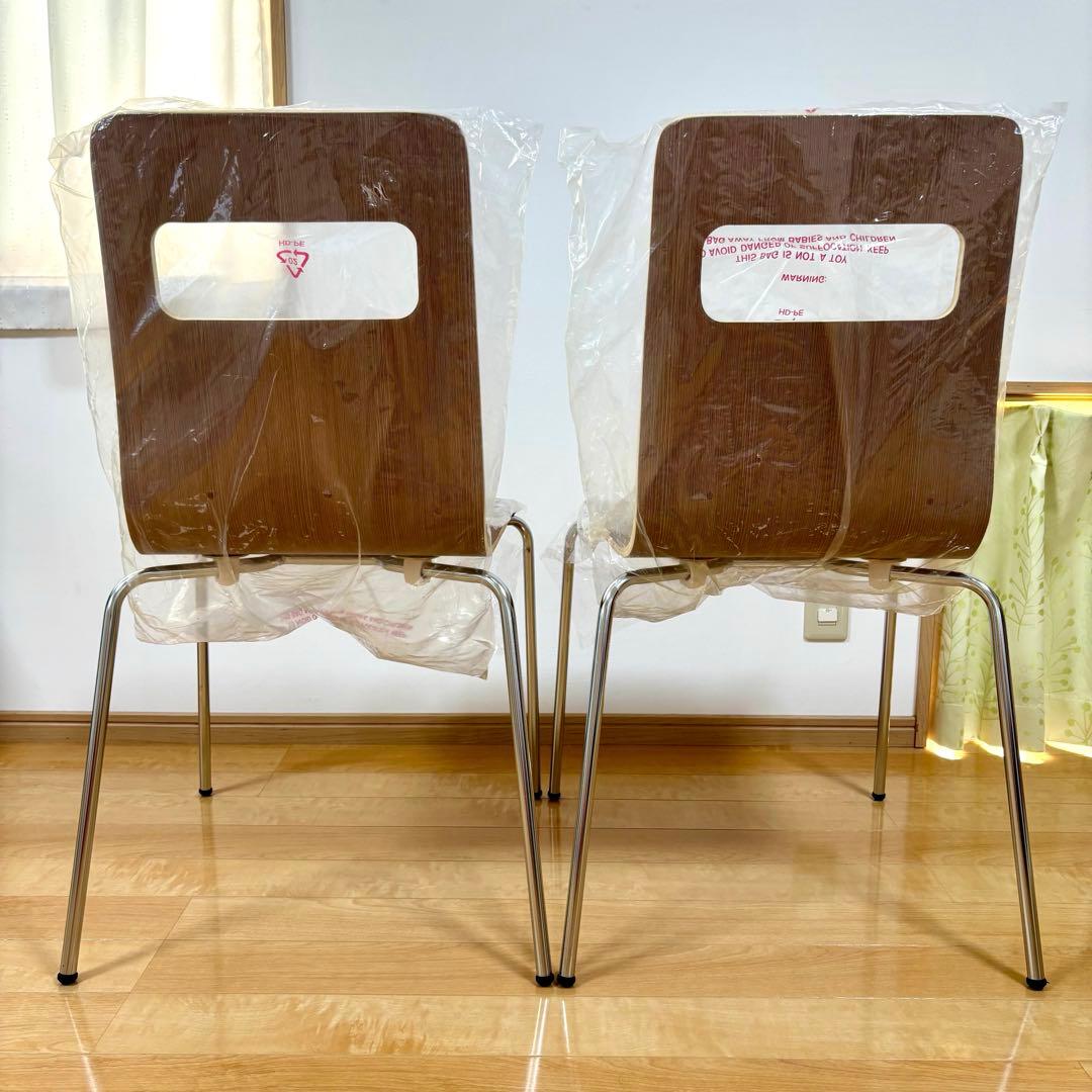 【未使用】弘益 KOEKI ALES ミーティングチェア 会議イス ２脚セット