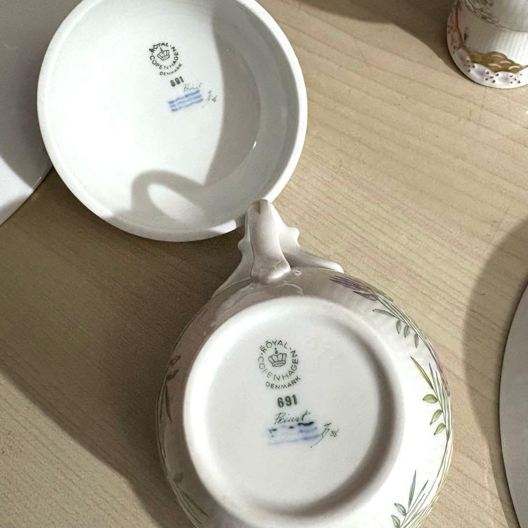 未使用新品 ロイヤルコペンハーゲン フローラダニカ プレート 他 21点セット