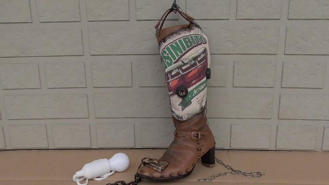 ロングブーツ ランプ 電気/照明 吊り下げ 靴のランプ インテリア 特殊