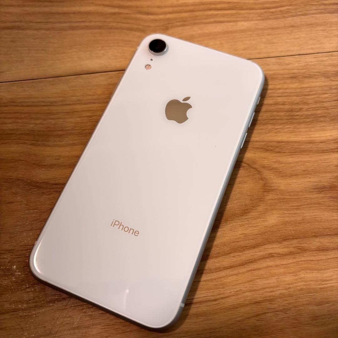 Apple iPhone XR ホワイト 本体・箱　64GB